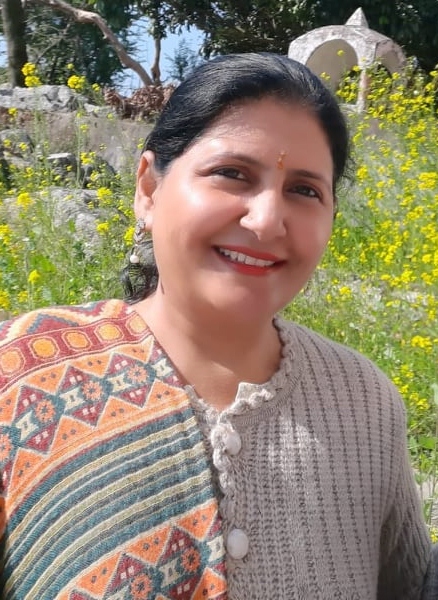 Nidhi ji-SBB Dharamshala accommodation manager volunteer at step beyond borders Dharamshala India